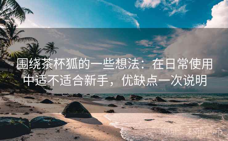 围绕茶杯狐的一些想法：在日常使用中适不适合新手，优缺点一次说明