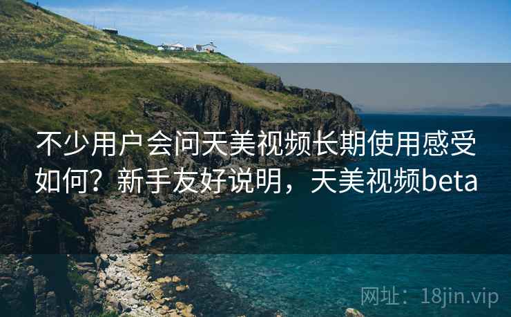 不少用户会问天美视频长期使用感受如何？新手友好说明，天美视频beta