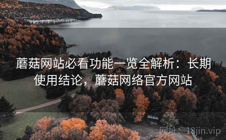 蘑菇网站必看功能一览全解析：长期使用结论，蘑菇网络官方网站