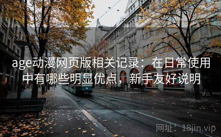 age动漫网页版相关记录：在日常使用中有哪些明显优点，新手友好说明