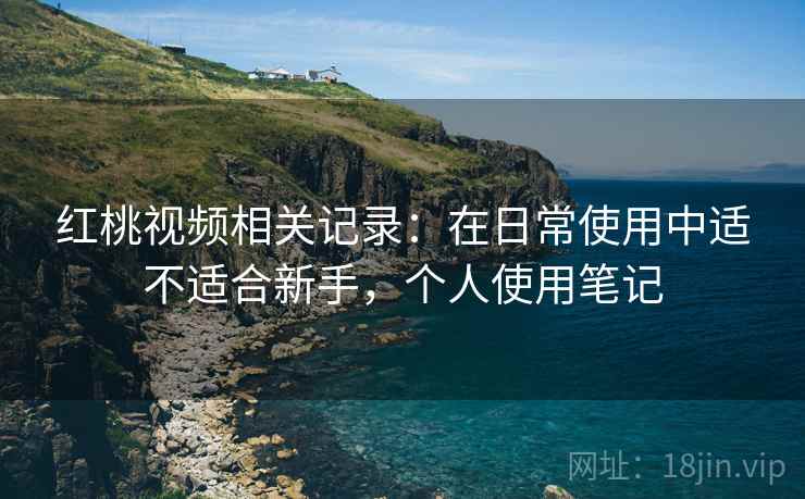 红桃视频相关记录：在日常使用中适不适合新手，个人使用笔记
